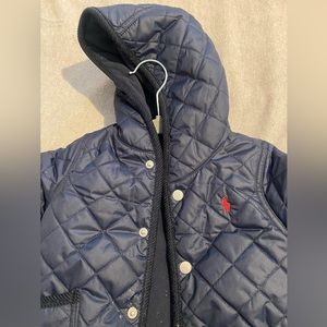 Kid winter jumpsuit .. new navy blue